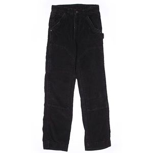 GAP Kids Black Corduroy Casual Cargo Pants